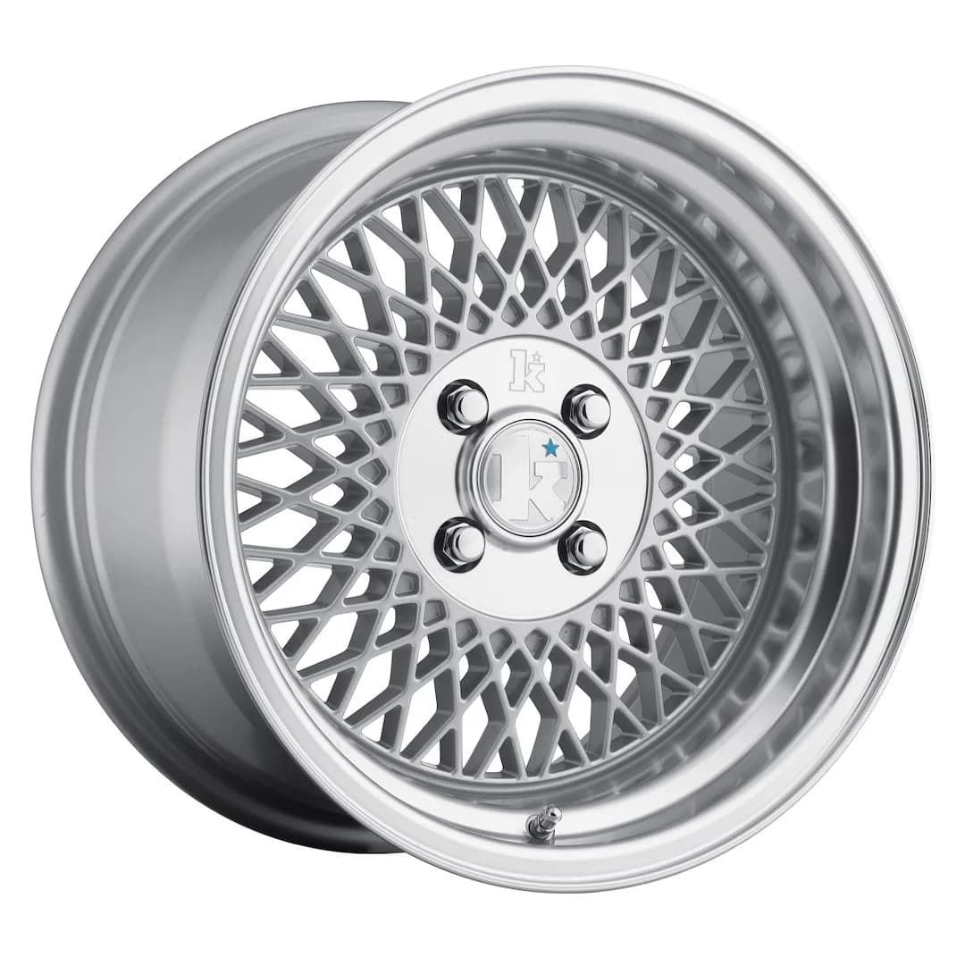 Легкосплавний диск 16" Klutch Wheels SL1 16x8 ET15 4x100 срібний з фрезерований кант - фото My Tuning Lab