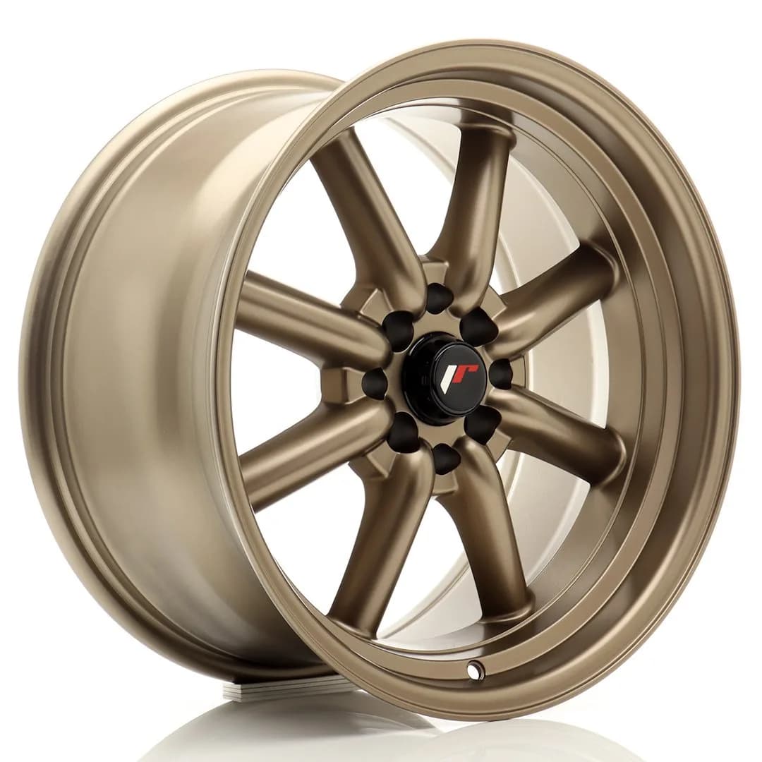 Легкосплавний диск 17" Japan Racing JR19 17x9 ET10 5x100/114 Matt бронза - фото My Tuning Lab