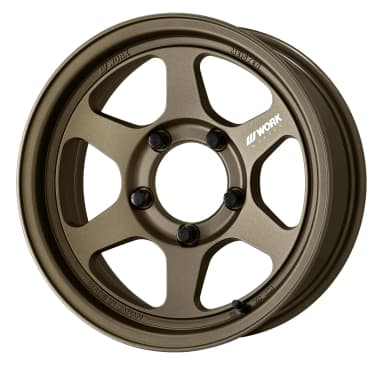 Легкосплавний диск 16" Work Wheels Meister L1-1P SUV 16x5,5 BLANK Matte бронза (AHG) - фото My Tuning Lab