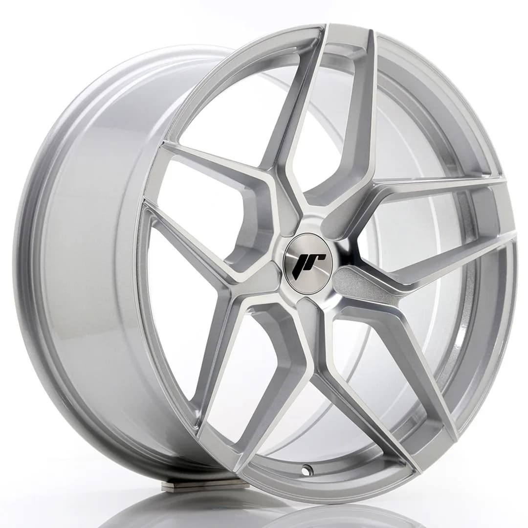 Легкосплавний диск 19" Japan Racing JR34 19x9,5 ET40 5x112 срібний з фрезеруванням - фото My Tuning Lab