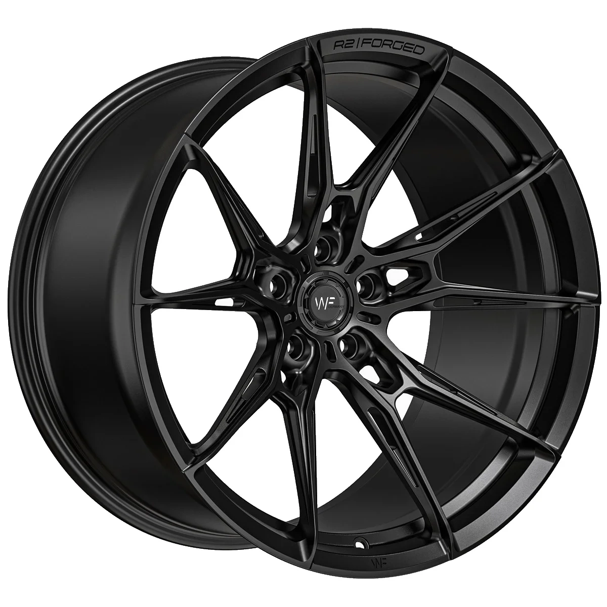 Легкосплавний диск 21" Wheelforce RACE.TWO 21x11,5 ET17 5x112 глибокий чорний - фото My Tuning Lab
