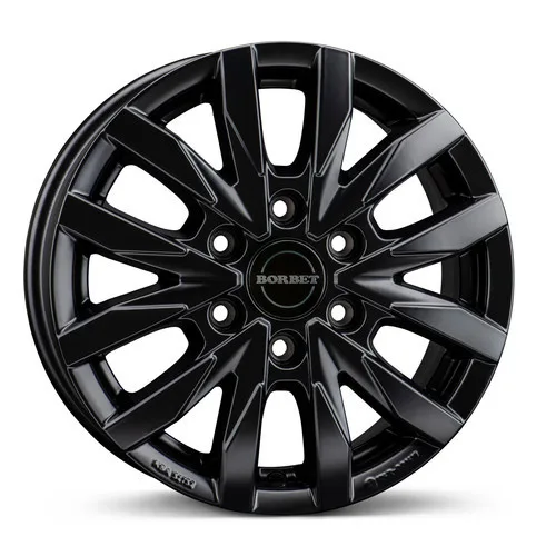 Легкосплавний диск 16" Borbet CW6 16x6,5 ET62 6x130 чорний Matt - фото My Tuning Lab