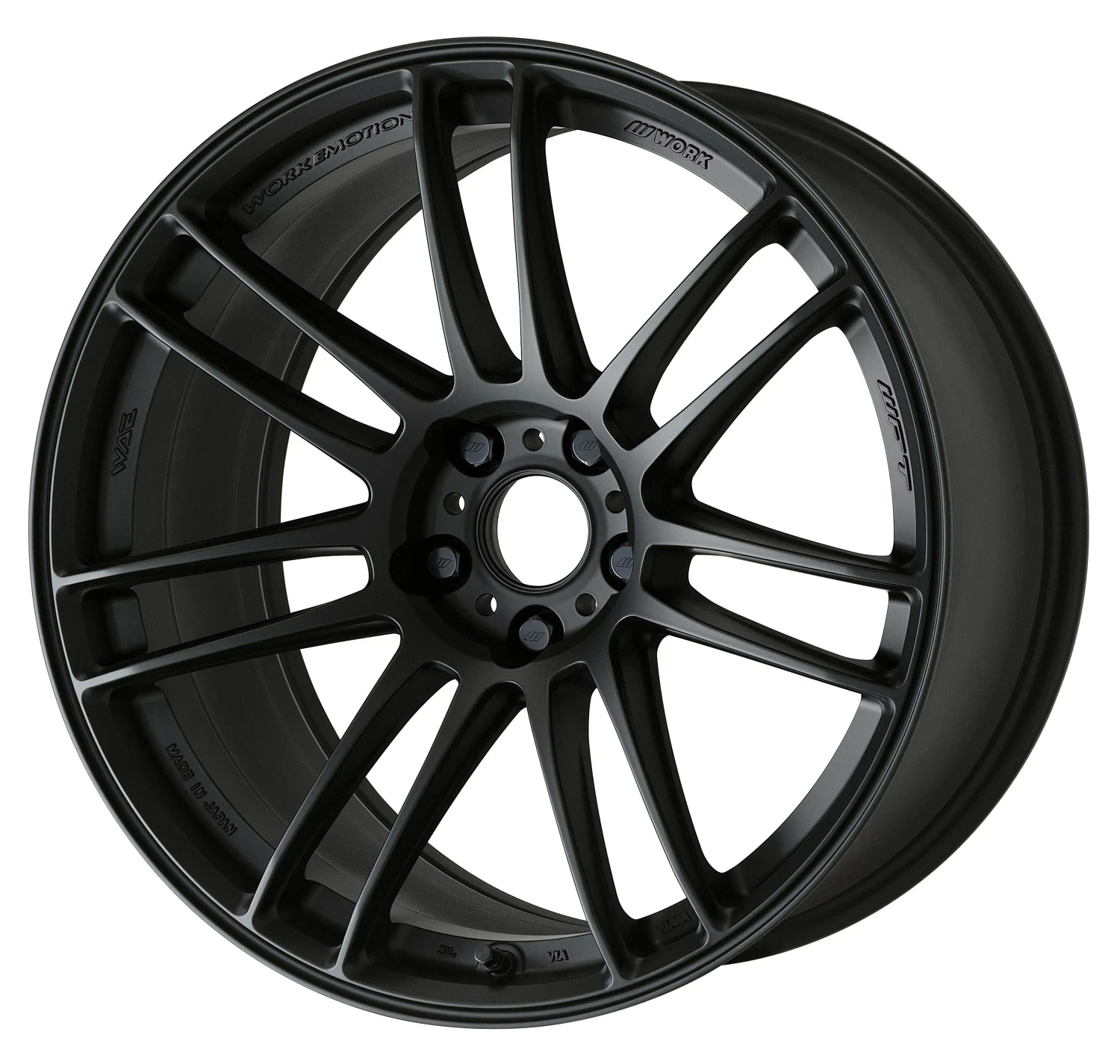 Легкосплавний диск 18" Work Wheels Work Emotion ZR7 18x9,5 BLANK матовий чорний (MBL) - фото My Tuning Lab