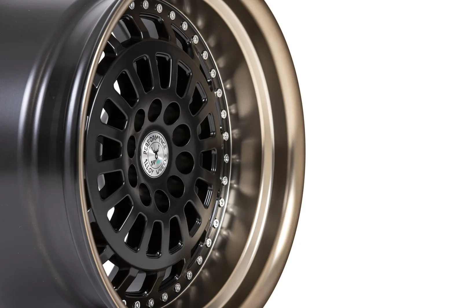 Легкосплавний диск 19" 59 North Wheels D-007 19x9,5 ET25 5x114,3/120 Matteblack/mattebronze lip - фото My Tuning Lab