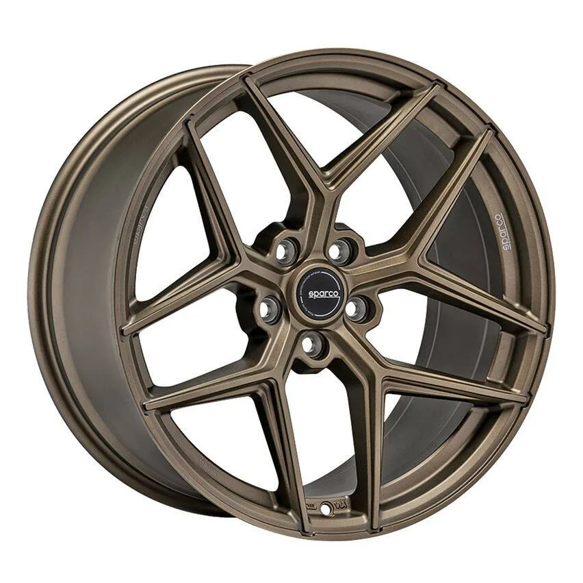 Легкосплавний диск 18" SPARCO Ff3 18x8,5 ET45 5x114,3 Rally бронза - фото My Tuning Lab