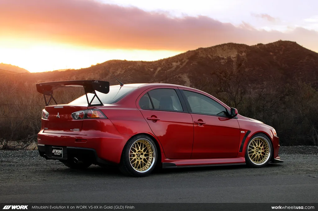Легкосплавний диск 20" Work Wheels VS XX Step Rim 20x12 BLANK золотий (GLD) - фото My Tuning Lab