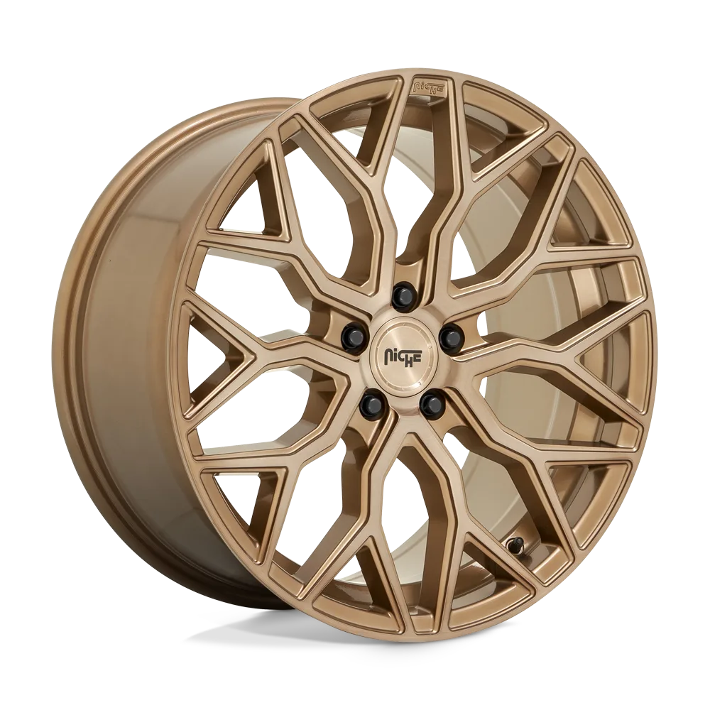 Легкосплавний диск 19" Niche Mazzanti 19x8,5 ET42 5x112 бронза брашований - фото My Tuning Lab