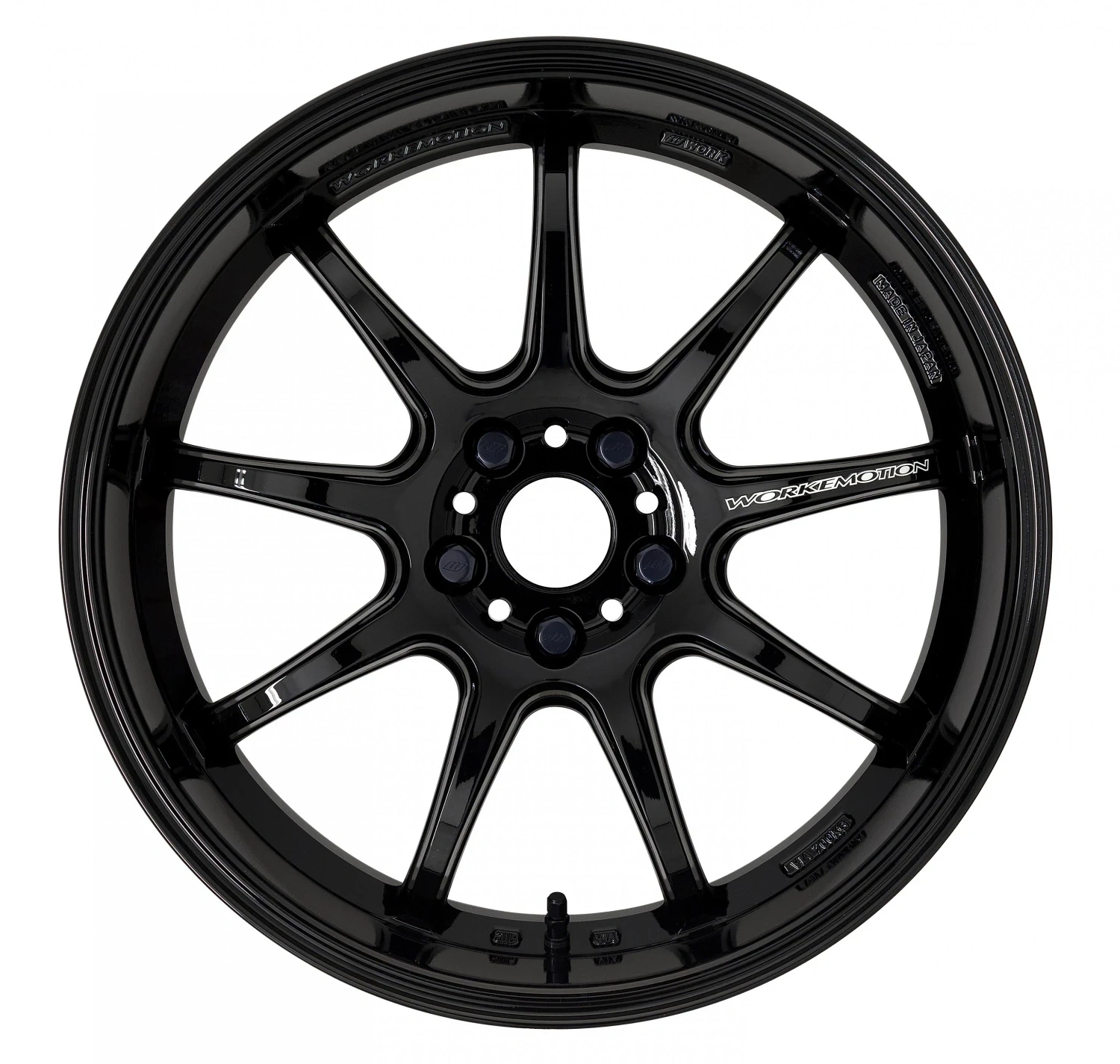 Легкосплавний диск 18" Work Wheels Work Emotion D9R 18x8,5 BLANK чорний (BLK) - фото My Tuning Lab