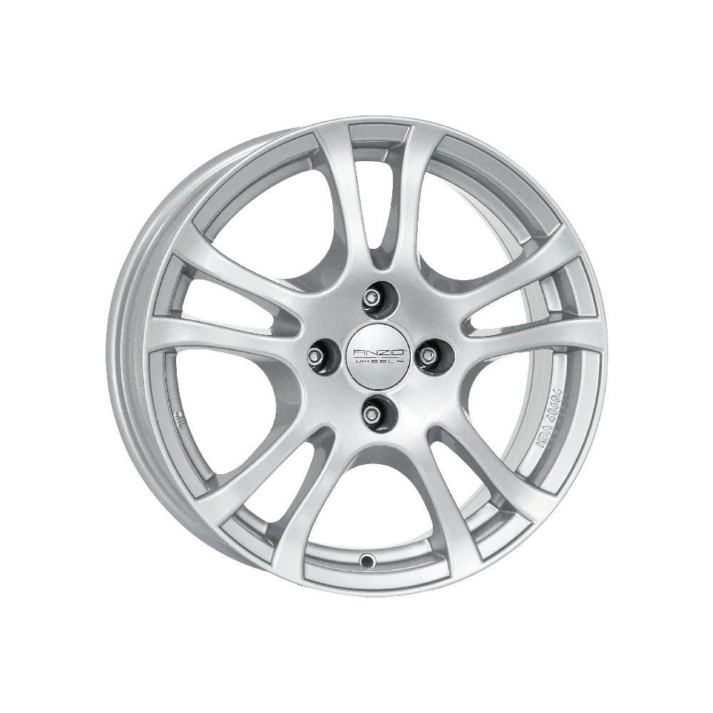 Легкосплавний диск 14" Anzio Turn 14x5,5 ET38 5x100 polar срібний - фото My Tuning Lab