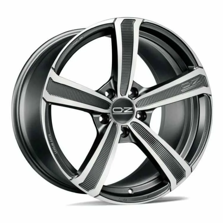 Легкосплавний диск 20" OZ Montecarlo Hlt 20x11 ET48 5x130 Matt Dark графіт алмазне фрезерування - фото My Tuning Lab