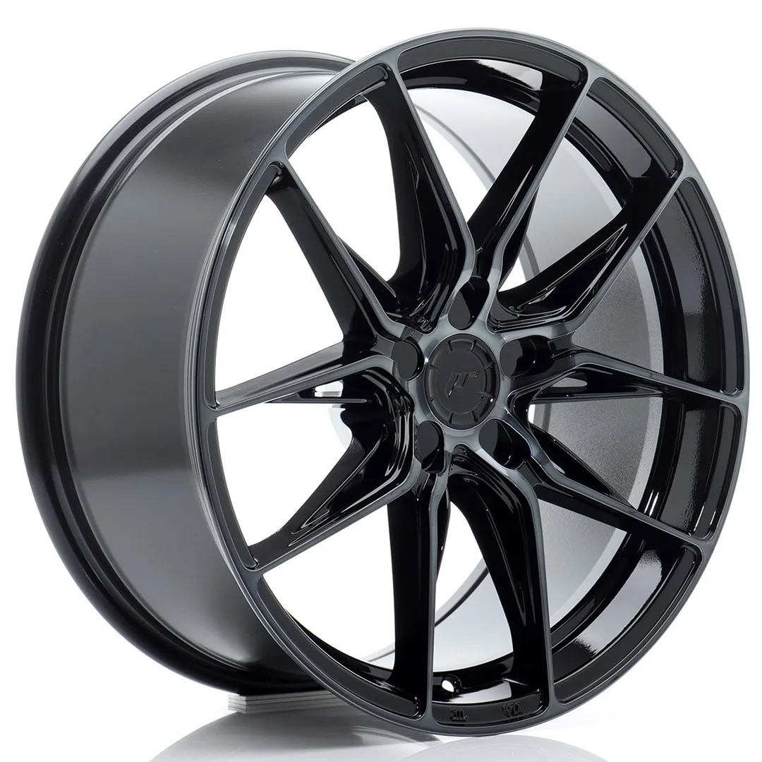 Легкосплавний диск 18" Japan Racing JR44 18x8 ET42 5x108 чорний Machined - фото My Tuning Lab
