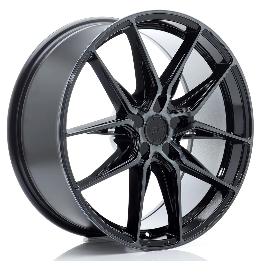 Легкосплавний диск 19" Japan Racing JR44 19x8,5 ET45 5x112 чорний Machined - фото My Tuning Lab