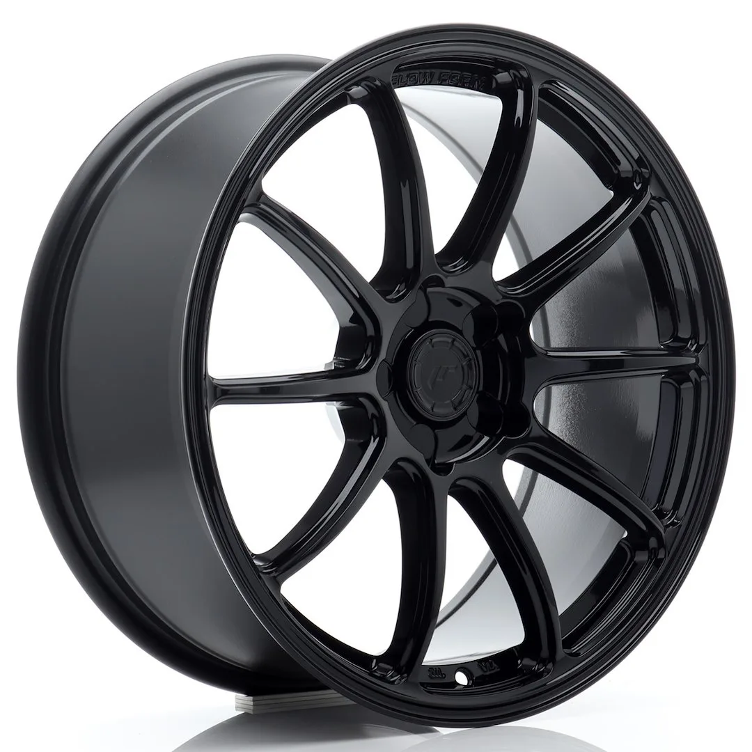 Легкосплавний диск 18" Japan Racing SL04 18x8 ET20-35 5H BLANK глянцевий чорний - фото My Tuning Lab