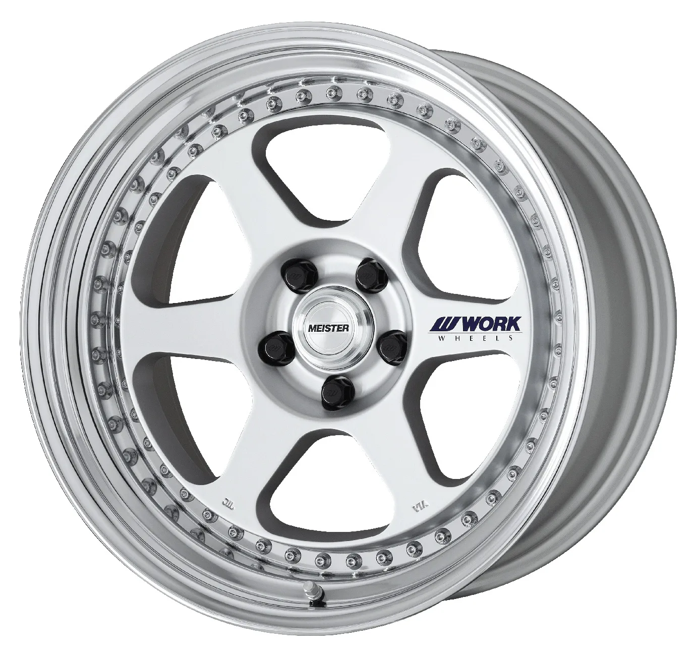 Легкосплавний диск 19" Work Wheels Meister L1-3P 19x14,5 BLANK Matted срібний (MSL) - фото My Tuning Lab