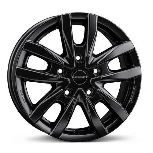 Легкосплавний диск 16" Borbet CW5 16x6,5 ET60 5x160 чорний Matt - фото My Tuning Lab