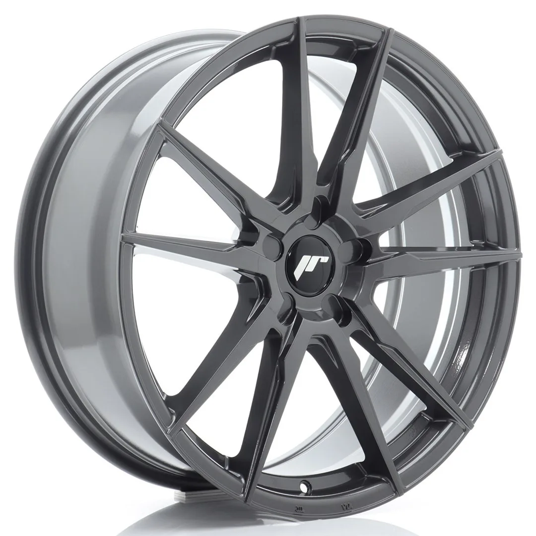 Легкосплавний диск 20" Japan Racing JR21 20x8,5 ET35 5x120 насичений сірий - фото My Tuning Lab