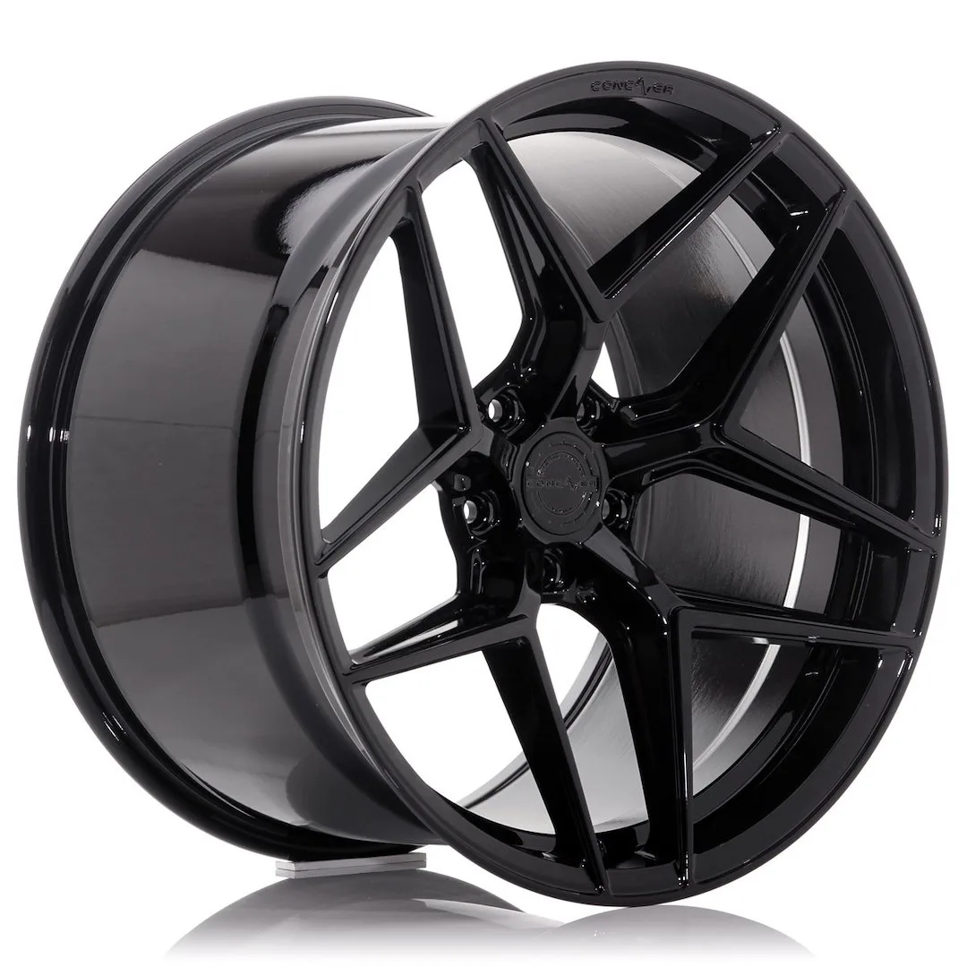 Легкосплавний диск 21" Concaver CVR2 21x9,5 ET57 5x130 платиновий чорний - фото My Tuning Lab