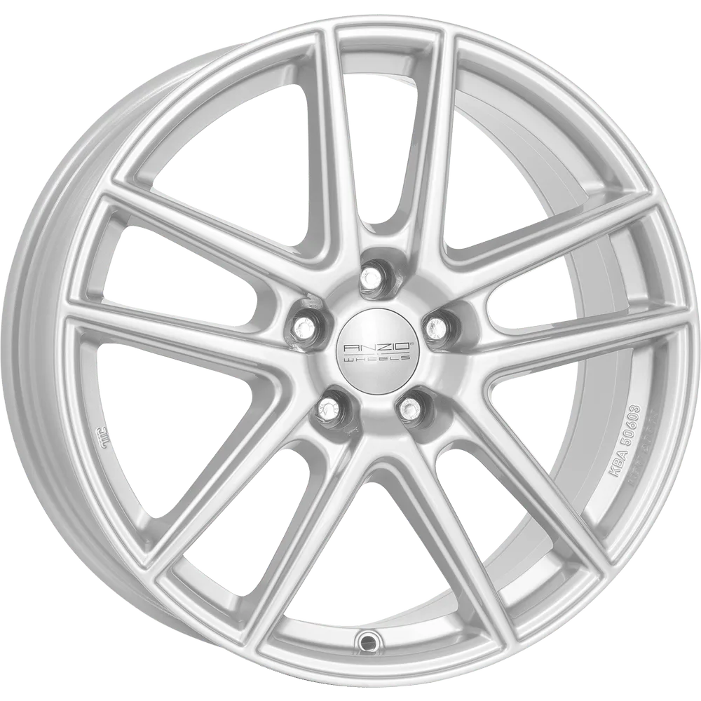 Легкосплавний диск 18" Anzio Split 18x8 ET35 5x120 polar срібний - фото My Tuning Lab