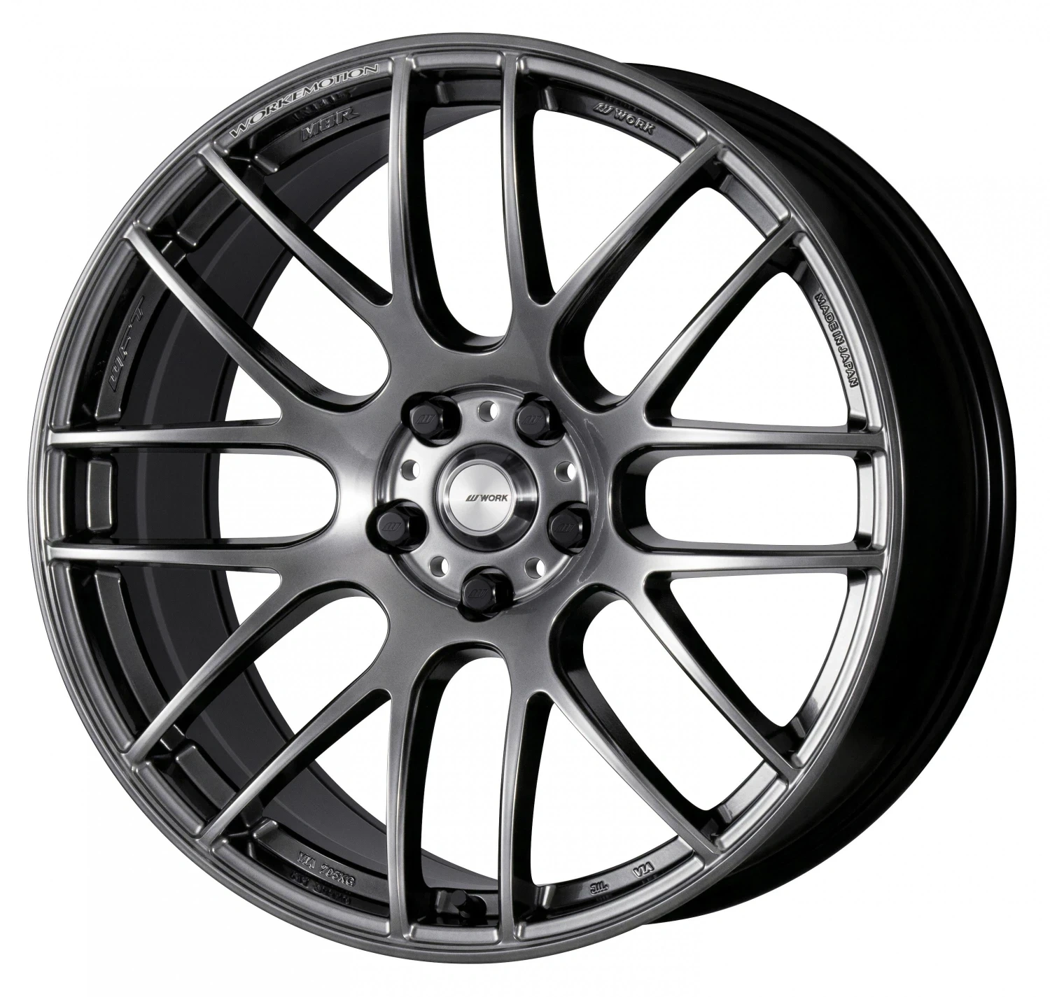 Легкосплавний диск 20" Work Wheels Work Emotion M8R 20x8,5 BLANK Glanz чорний (GZK) - фото My Tuning Lab