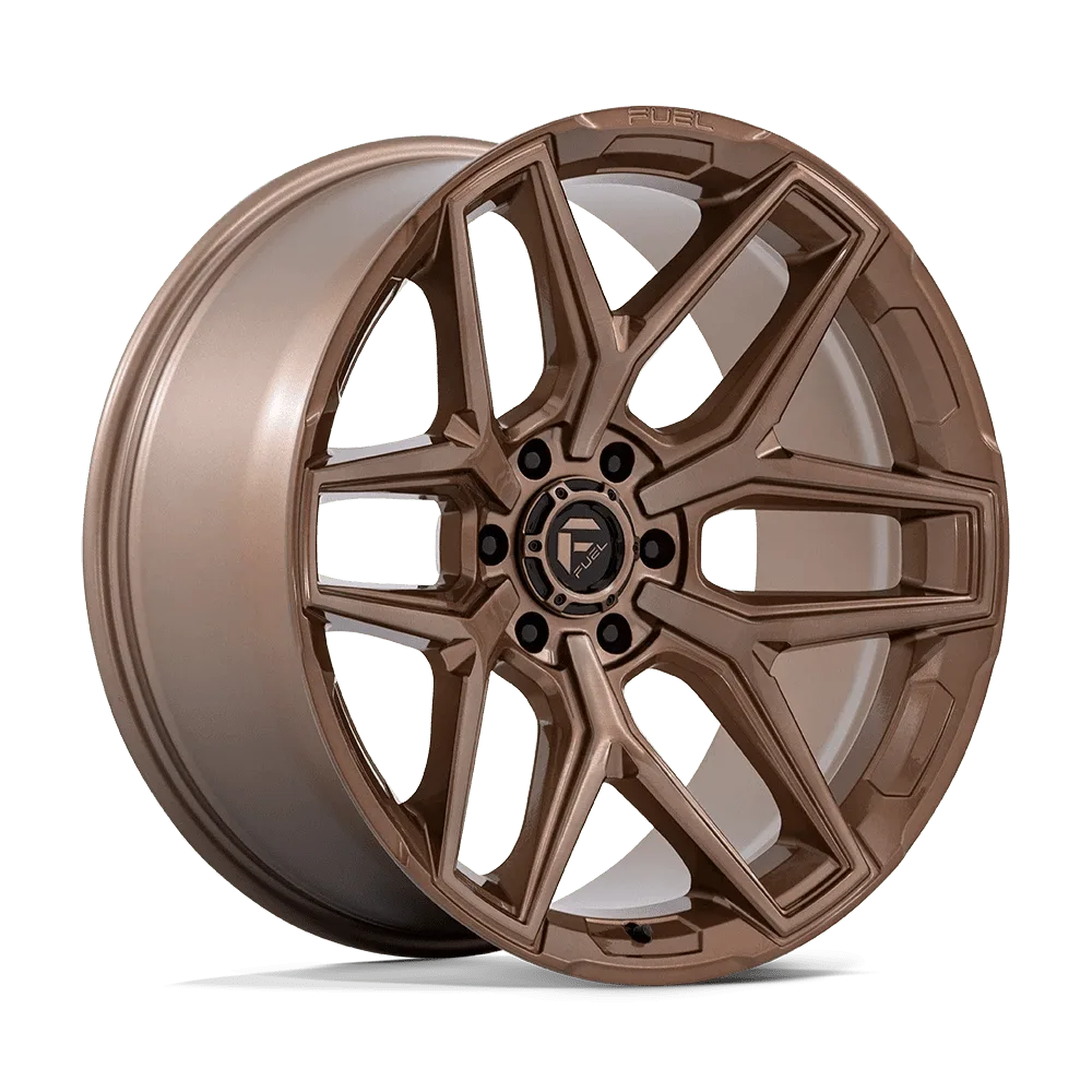 Легкосплавний диск 20" Fuel FLUX 20x8,5 ET45 6x139,7 платинова бронза - фото My Tuning Lab