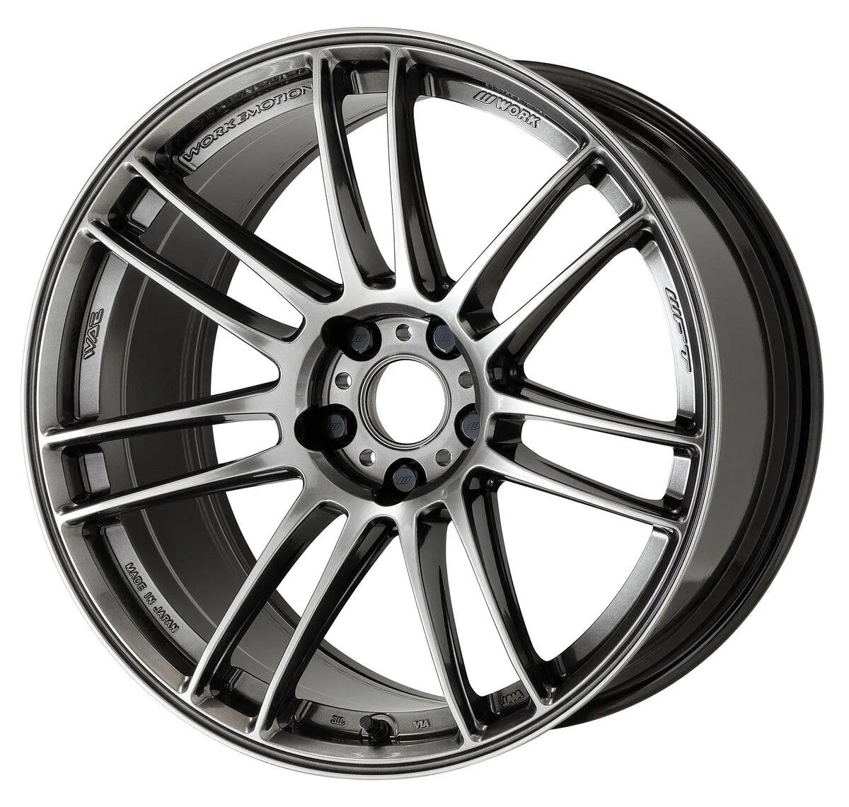 Легкосплавний диск 18" Work Wheels EMOTION ZR7 18x9,5 ET22 Glow графіт (GGM) - фото My Tuning Lab