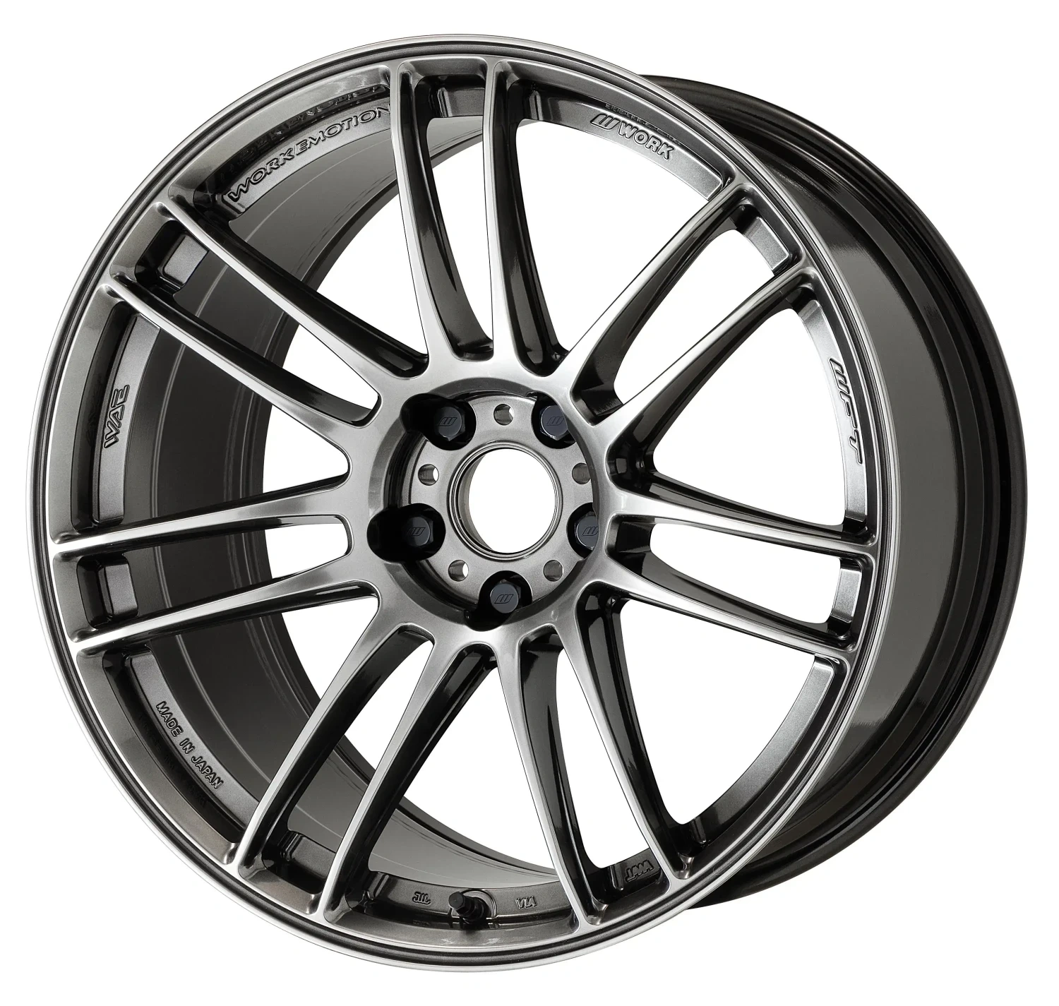 Легкосплавний диск 19" Work Wheels Work Emotion ZR7 19x8 BLANK Glow графіт (GGM) - фото My Tuning Lab