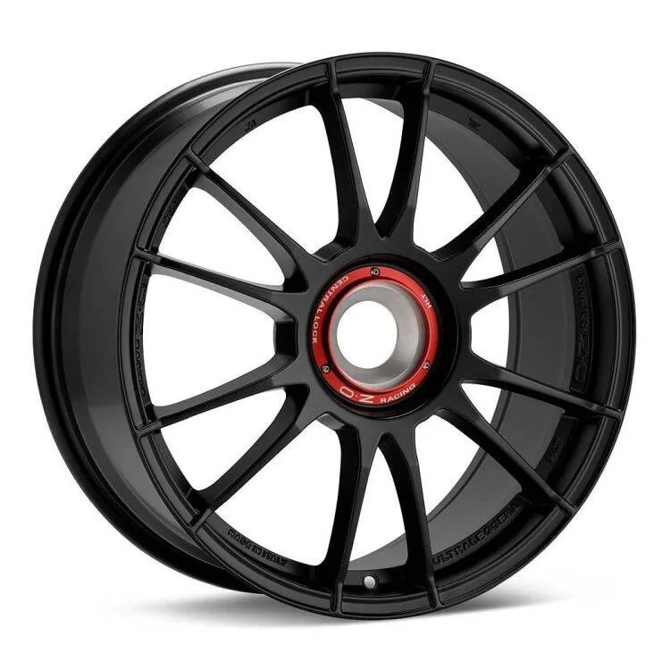 Легкосплавний диск 20" OZ Ultraleggera Hlt Cl 20x9 ET43 centralna nakrętka матовий чорний - фото My Tuning Lab