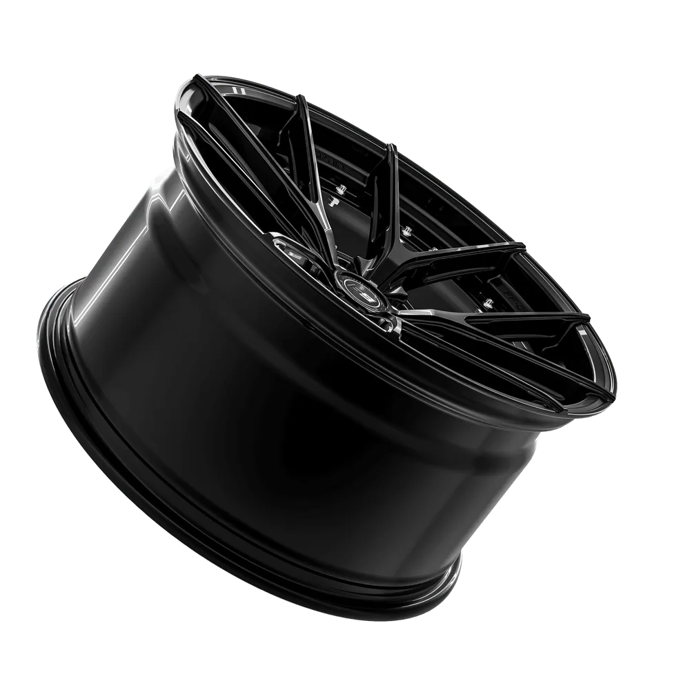 Легкосплавний диск 20" Sixnine Wheels FF-ONE 20x10,5 ET35 5x120 глянцевий чорний - фото My Tuning Lab