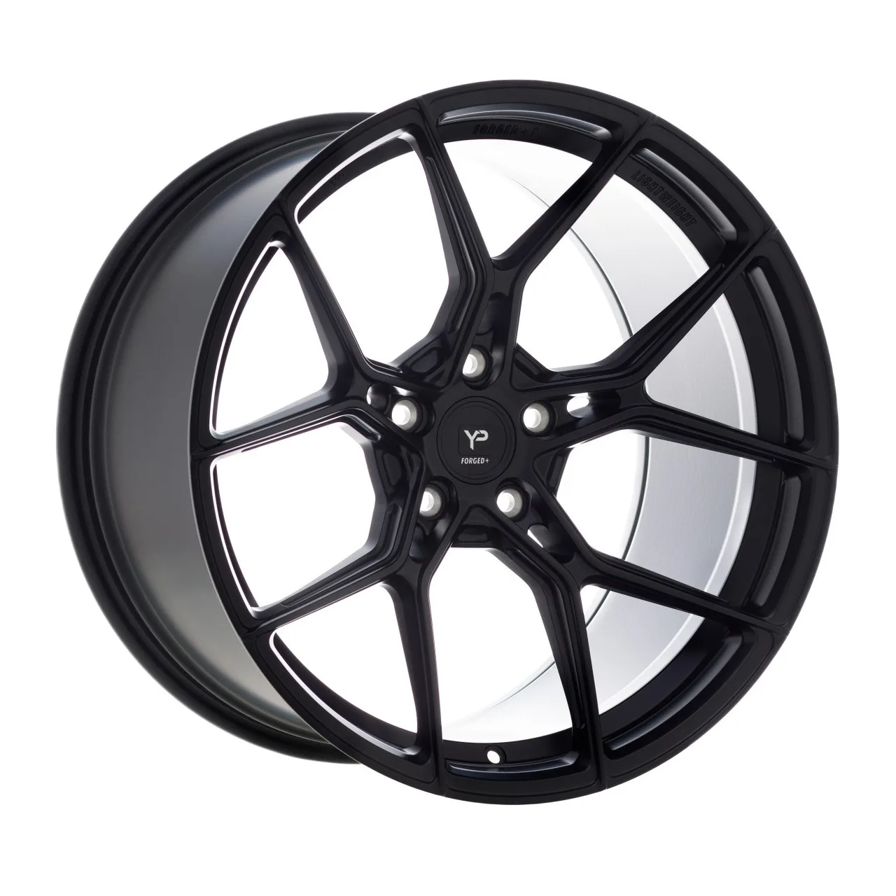 Легкосплавний диск 20" Yido Performance Forged+R RS1 20x11 ET33 5x120 матовий чорний - фото My Tuning Lab