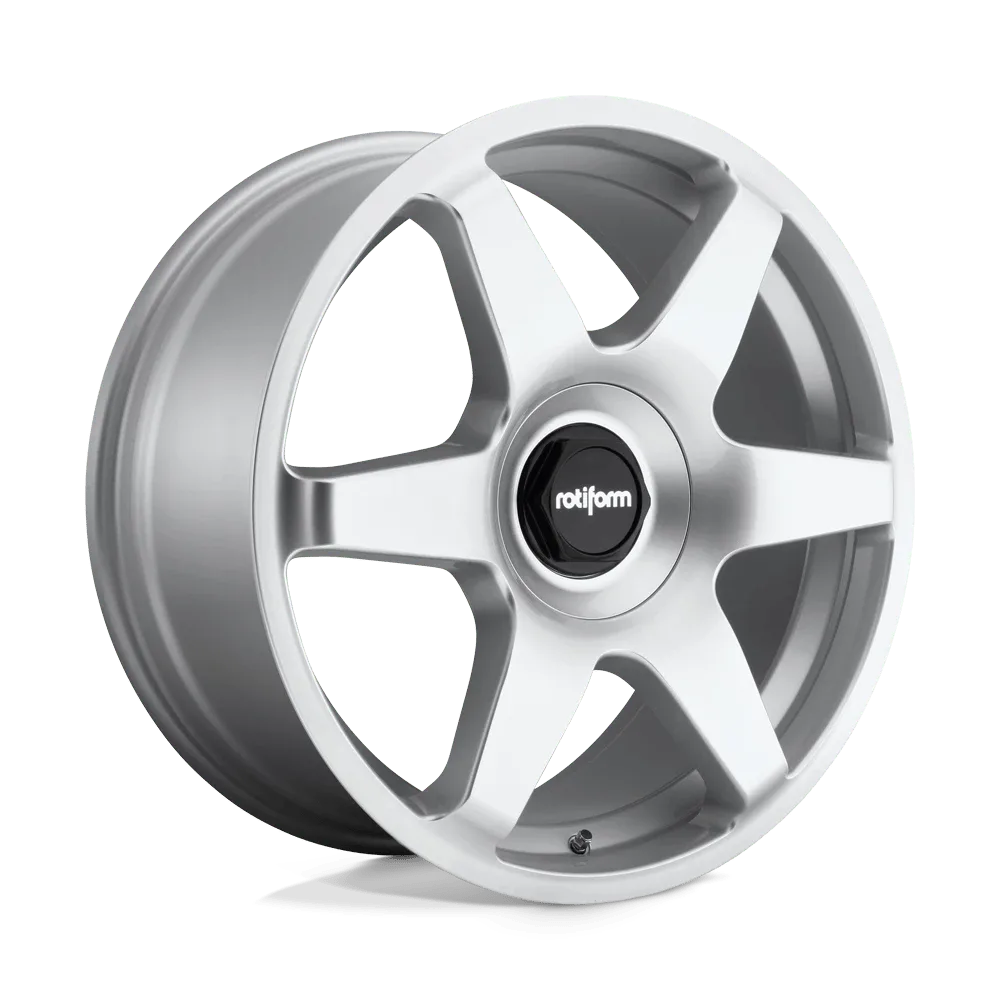 Легкосплавний диск 18" Rotiform R114 SIX 18x8,5 ET35 5x120/114,3 глянцевий срібний - фото My Tuning Lab