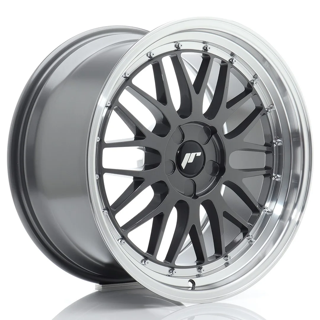 Легкосплавний диск 19" Japan Racing JR23 19x9,5 ET35 5x120 насичений сірий - фото My Tuning Lab