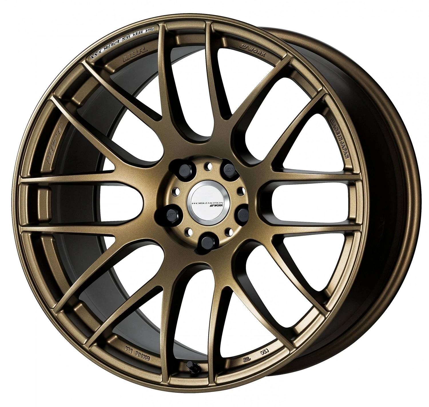 Легкосплавний диск 18" Work Wheels Work Emotion M8R 18x8,5 BLANK Matte бронза (AGH) - фото My Tuning Lab