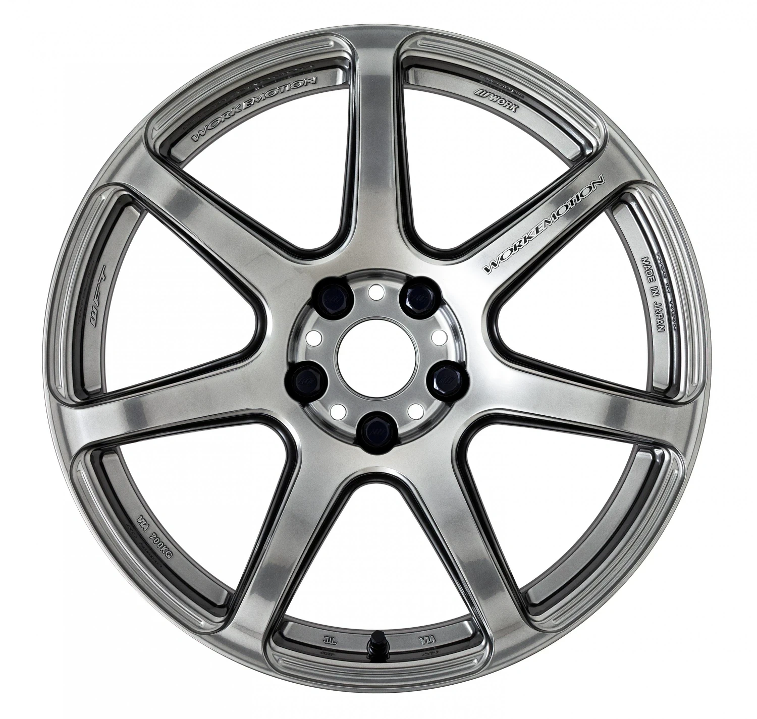 Легкосплавний диск 18" Work Wheels Work Emotion T7R 18x10,5 BLANK срібний (GTS) - фото My Tuning Lab