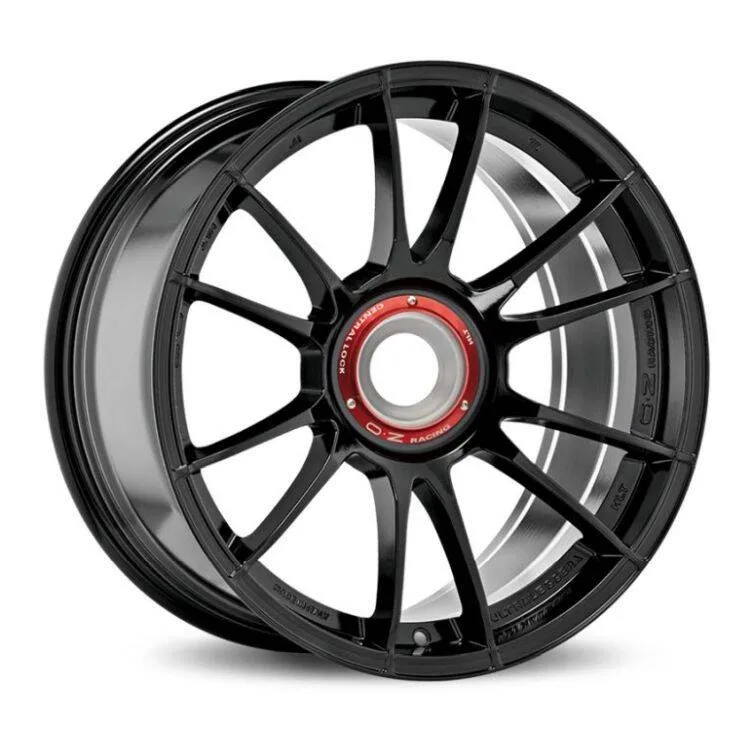 Легкосплавний диск 20" OZ Ultraleggera Hlt Cl 20x9,5 ET46 centralna nakrętka глянцевий чорний - фото My Tuning Lab