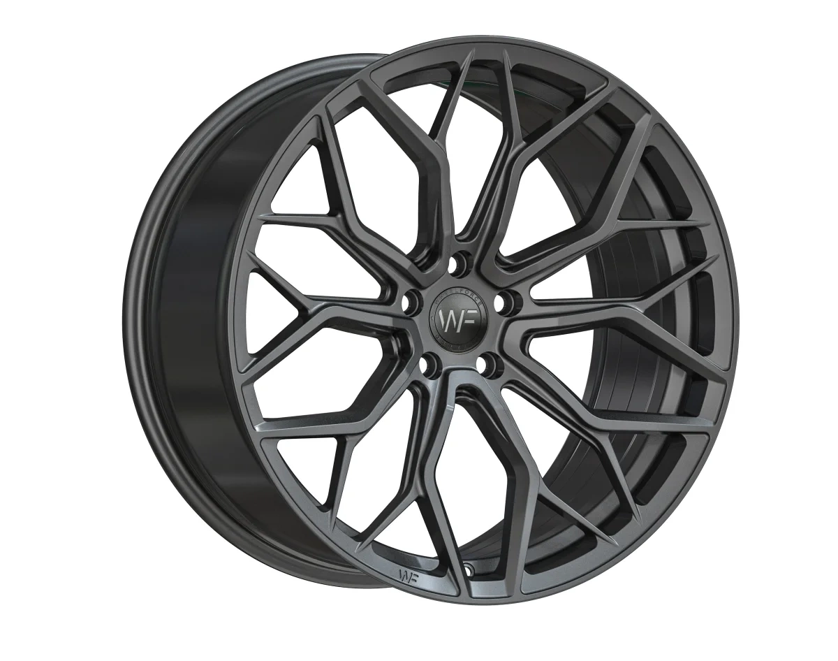 Легкосплавний диск 21" Wheelforce HE1-FF 21x10,5 ET44 5x114,3 Dark Steel - фото My Tuning Lab