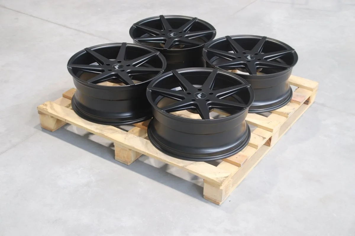 Комплект легкосплавних дисків 20" Japan Racing JR20 20x8,5 ET35 5x120 матовий чорний - фото My Tuning Lab