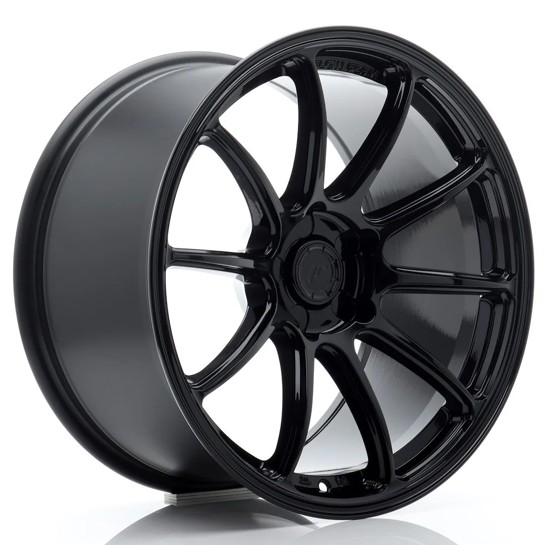 Легкосплавний диск 18" Japan Racing SL04 18x9,5 ET20-35 5H BLANK глянцевий чорний - фото My Tuning Lab
