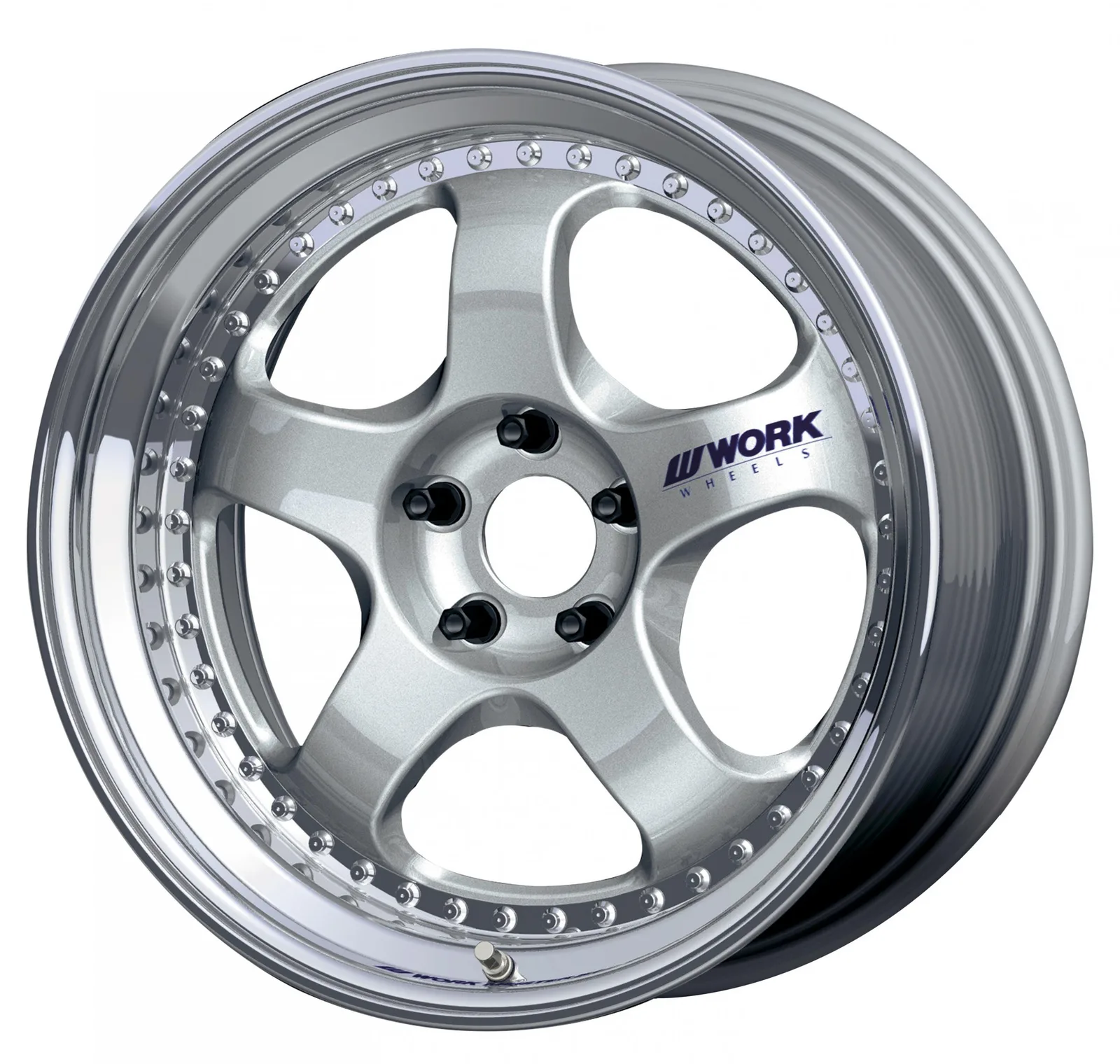 Легкосплавний диск 20" Work Wheels Meister S1-3P 20x9,5 BLANK срібний (SIL) - фото My Tuning Lab