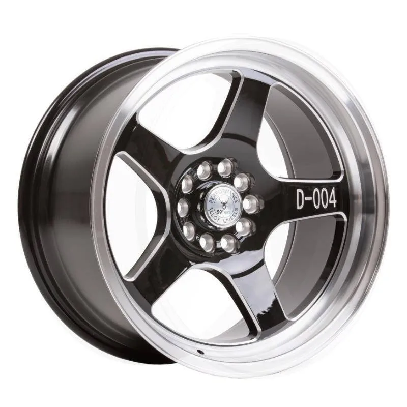 Легкосплавний диск 18" 59 North Wheels D-004 18x9,75 ET-5 5x114,3/120 глянцевий чорний / полірований - фото My Tuning Lab