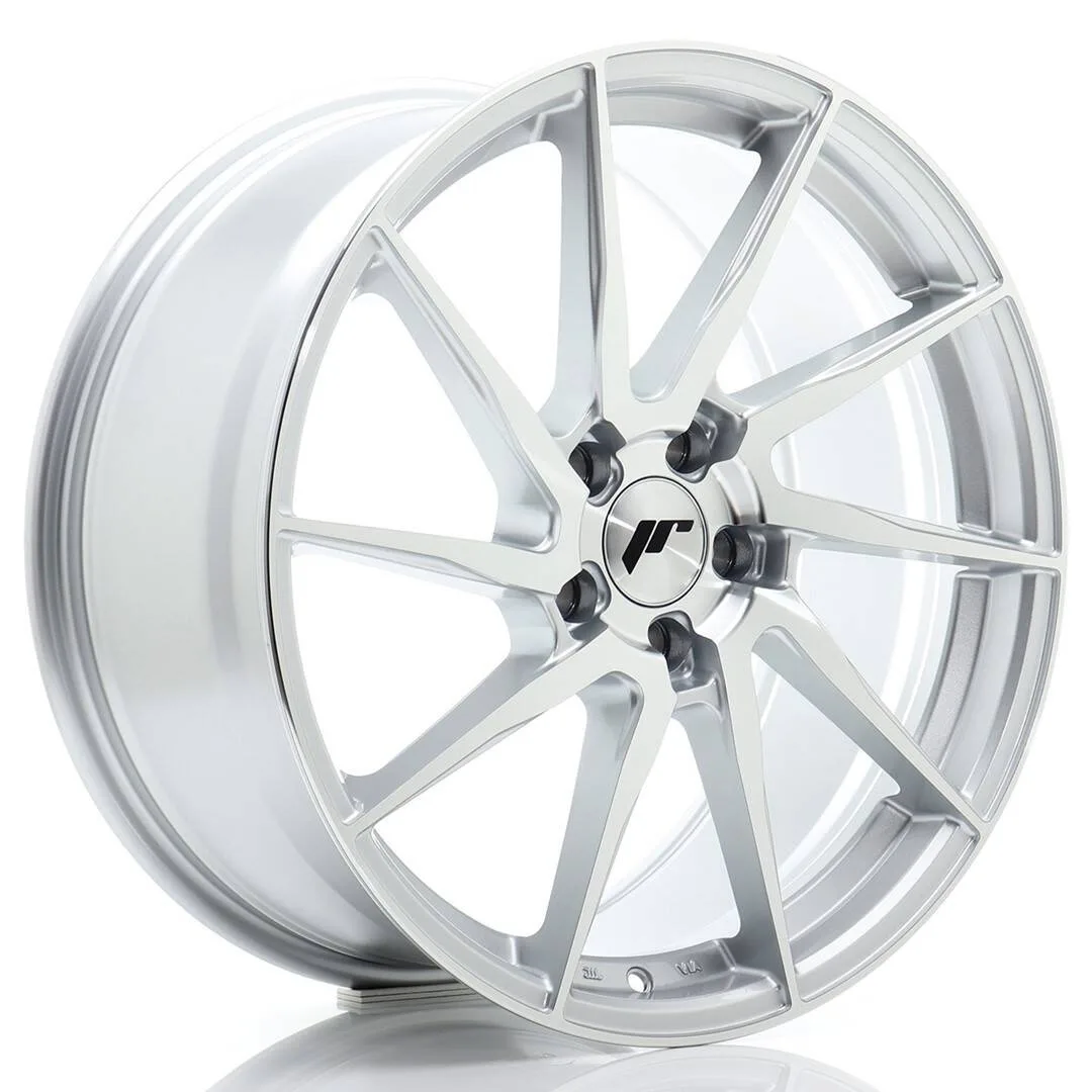 Легкосплавний диск 19" Japan Racing JR36 18x8 ET23 5x114,3 срібний з фрезерованою лицьовою частиною - фото My Tuning Lab