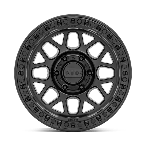Легкосплавний диск 20" KMC Grs 20x9 ET18 5x127 сатиновий чорний - фото My Tuning Lab