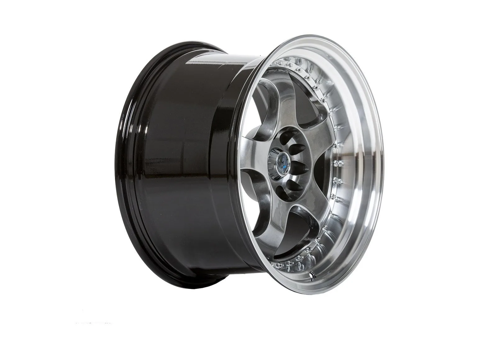 Легкосплавний диск 18" 59 North Wheels D-002 18x10.5 ET15 5x114.3/120 насичений чорний / полірований кант - фото My Tuning Lab