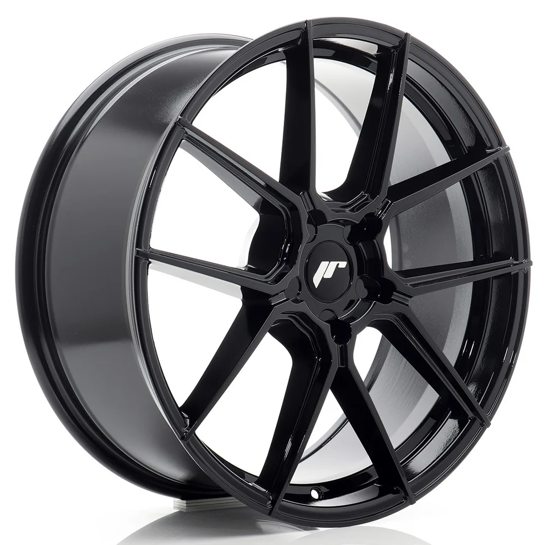 Легкосплавний диск 20" Japan Racing JR30 20x8,5 ET45 5x112 глянцевий чорний - фото My Tuning Lab