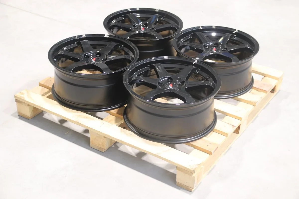 Комплект легкосплавних дисків 19" Japan Racing JR3 19x8,5 ET42 5x112 глянцевий чорний - фото My Tuning Lab