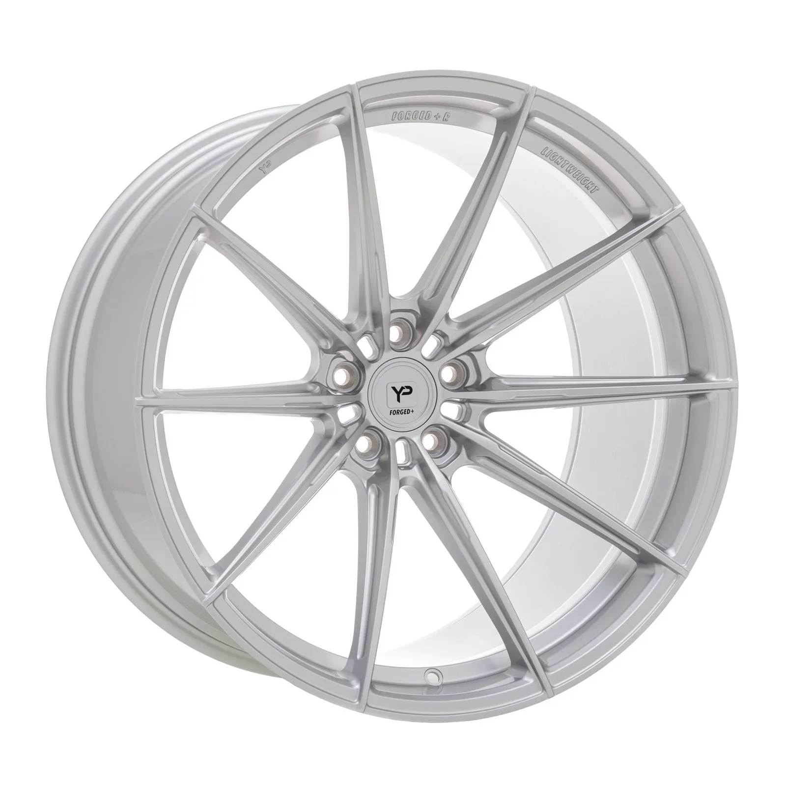Легкосплавний диск 20" Yido Performance Forged+R RS2 20x10,5 ET14 5x112 срібний - фото My Tuning Lab