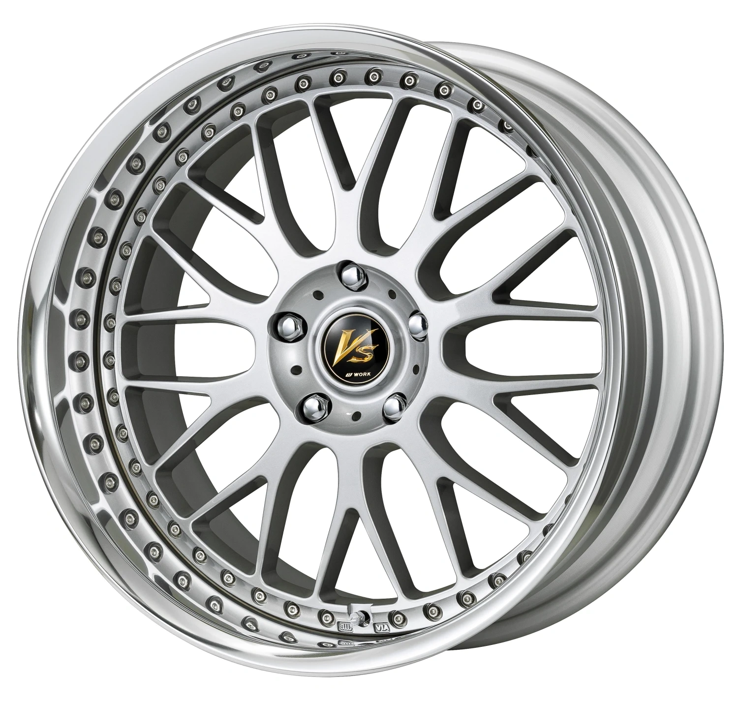Легкосплавний диск 18" Work Wheels VS XX 18x9 BLANK Light Gray срібний (LGS) - фото My Tuning Lab