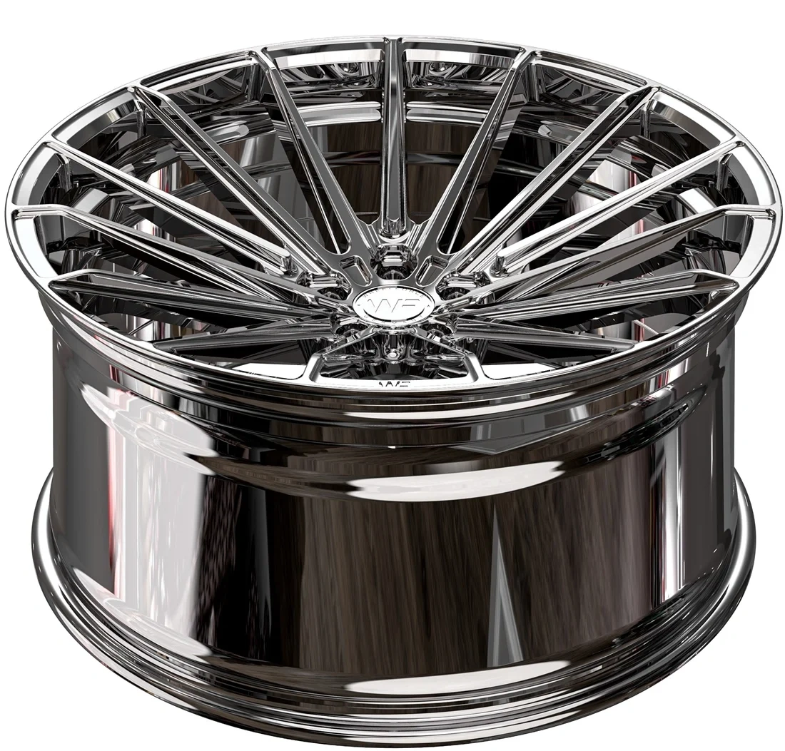Легкосплавний диск 22" Wheelforce X.RSM-FF 22x11,5 ET30 5x112 Rhodium - фото My Tuning Lab