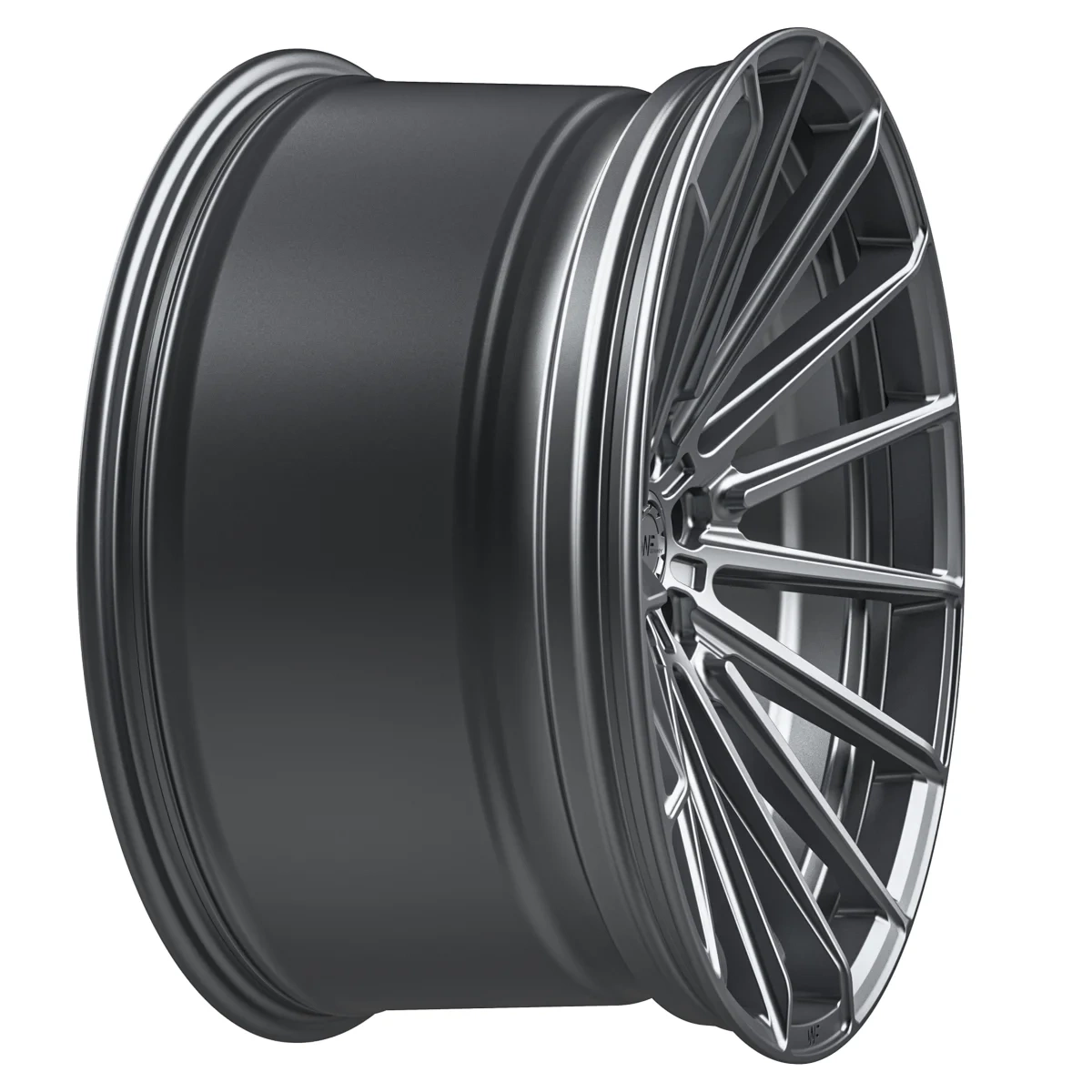 Легкосплавний диск 22" Wheelforce X.RSM-FF 22x11,5 ET30 5x112 Gloss Steel - фото My Tuning Lab