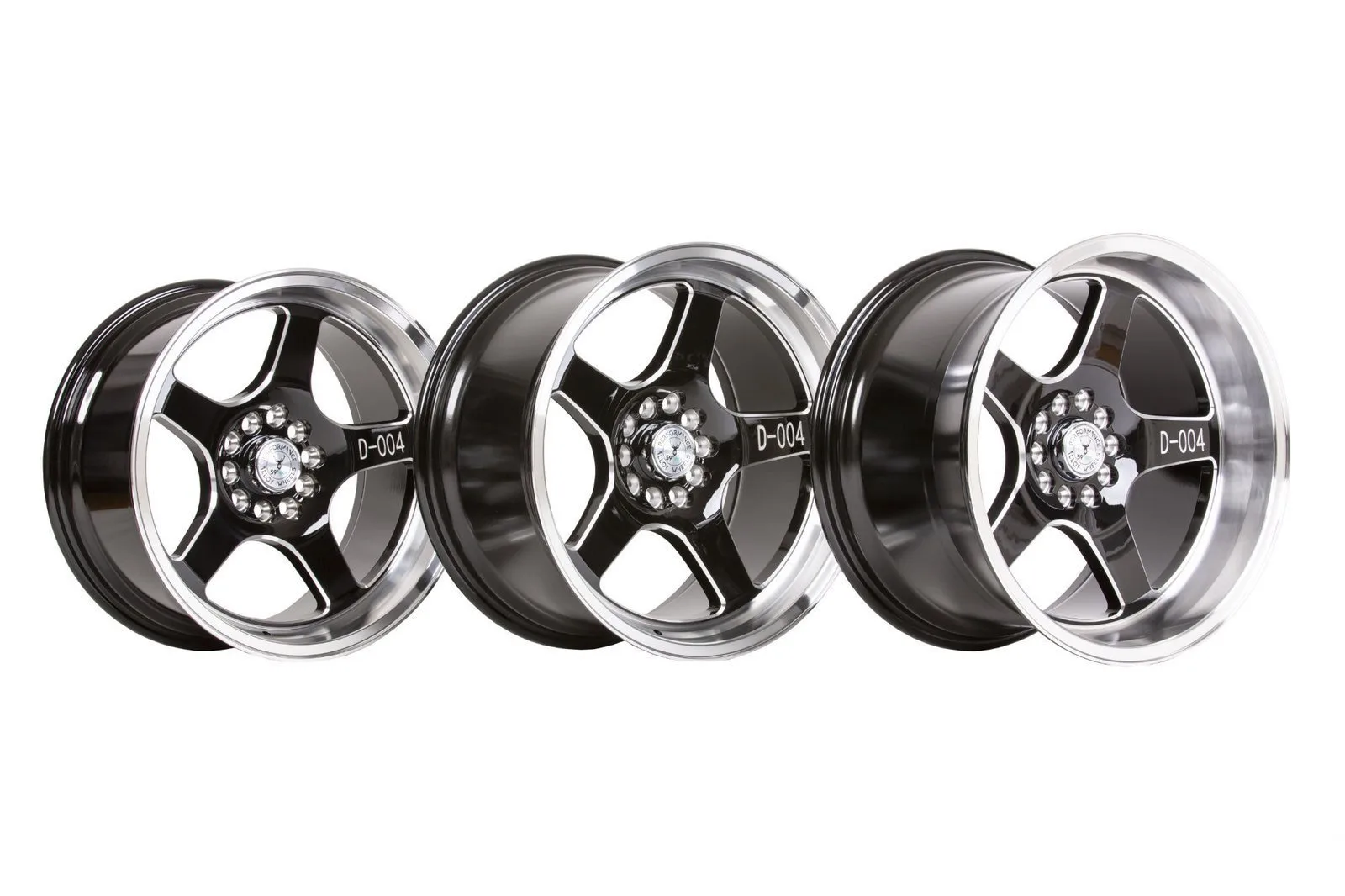 Легкосплавний диск 18" 59 North Wheels D-004 18x9,75 ET-5 5x114,3/120 глянцевий чорний / полірований - фото My Tuning Lab