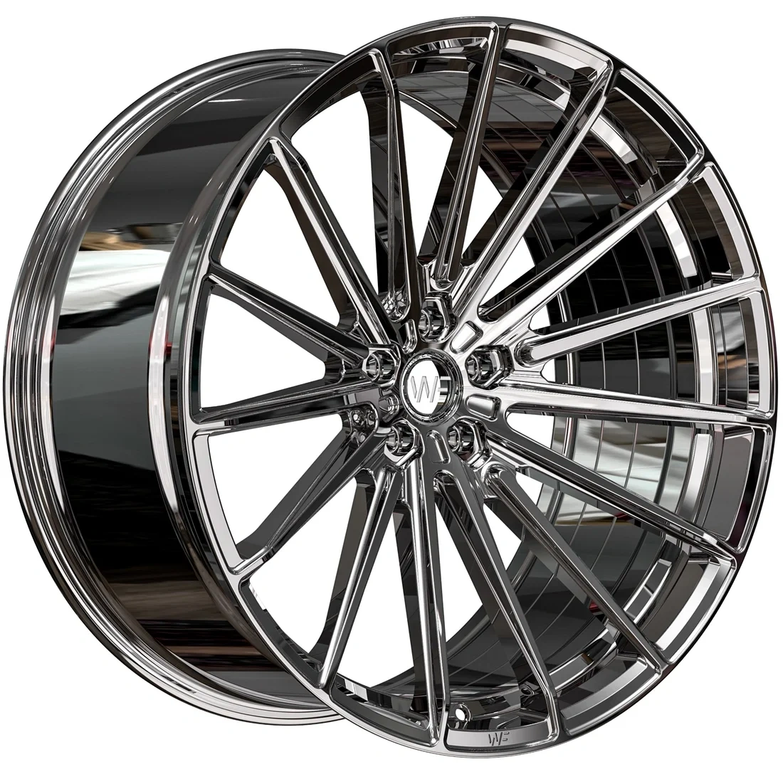 Легкосплавний диск 22" Wheelforce X.RSM-FF 22x11,5 ET30 5x112 Rhodium - фото My Tuning Lab
